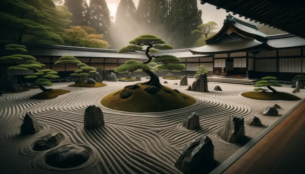History of Japanese bonsai
Japanese Zen gardens